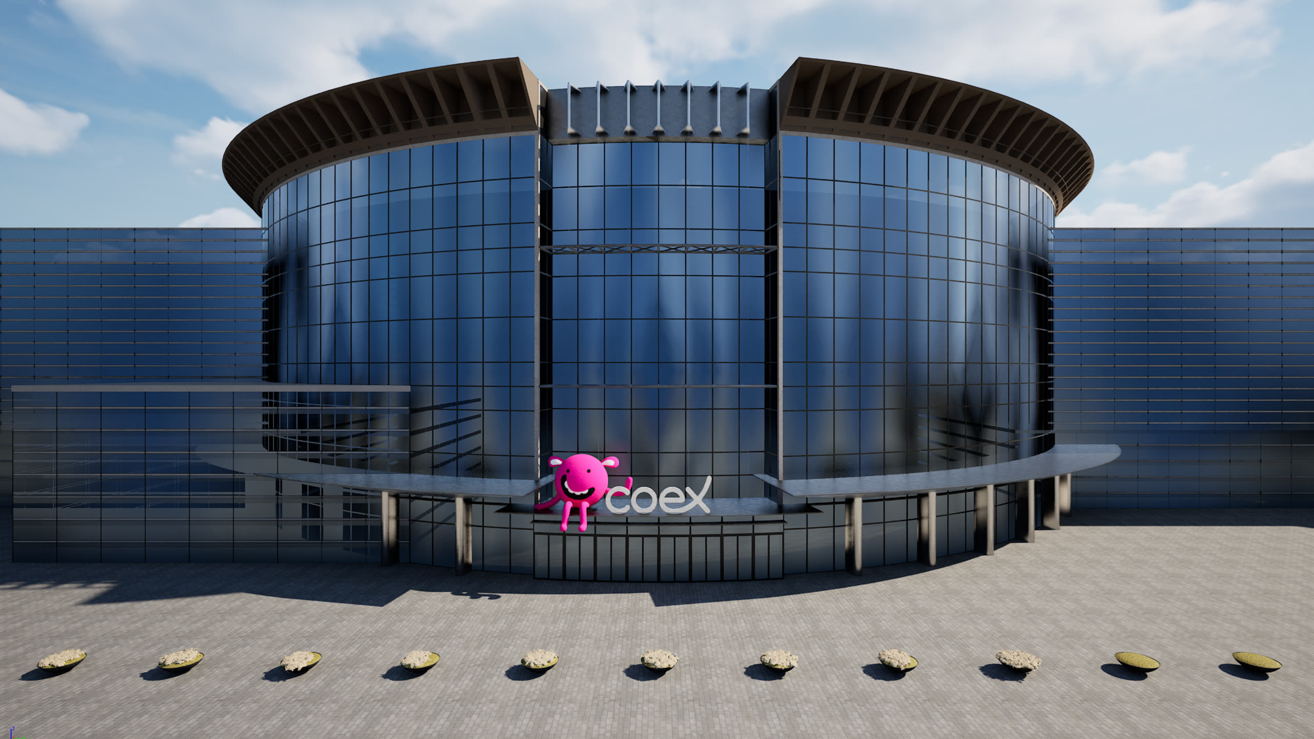 코엑스 광장 렌더 이미지